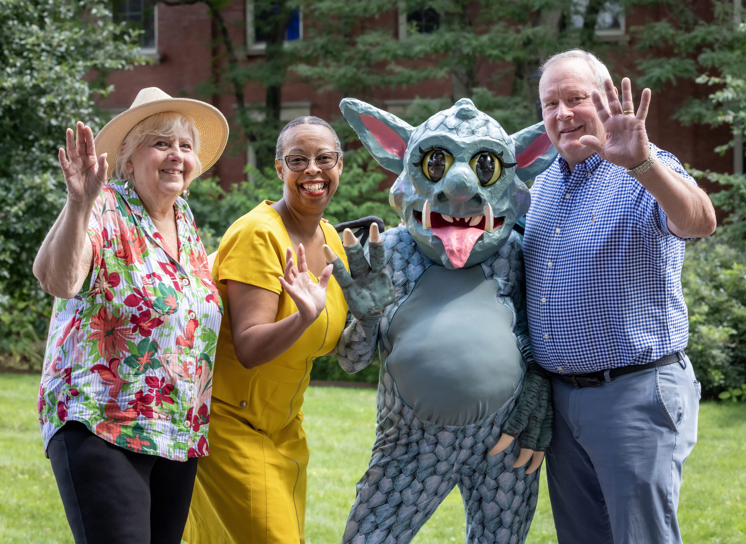 Linda Desmond, Dr Portia Bonner and Rich Cooper